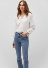 Embroidered White Shirt