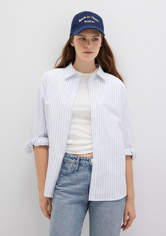 Striped Blue Shirt
