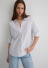 Striped Anthracite Shirt