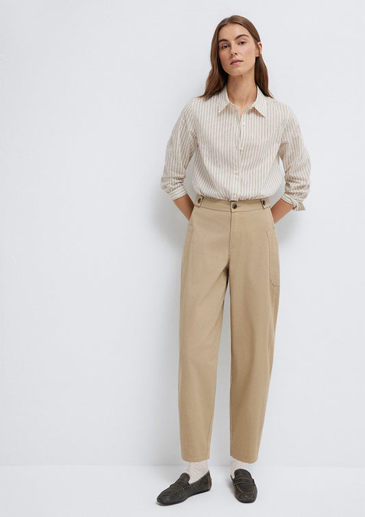 Striped Beige Shirt