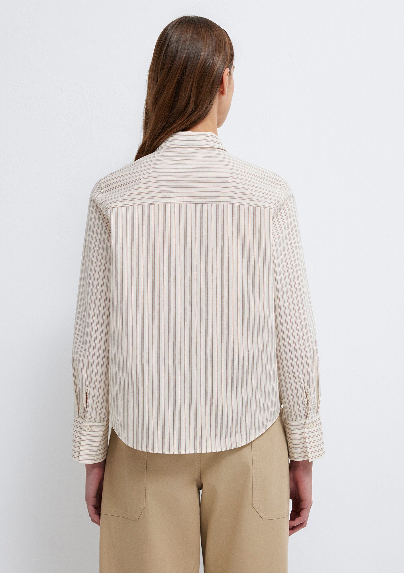 Striped Beige Shirt