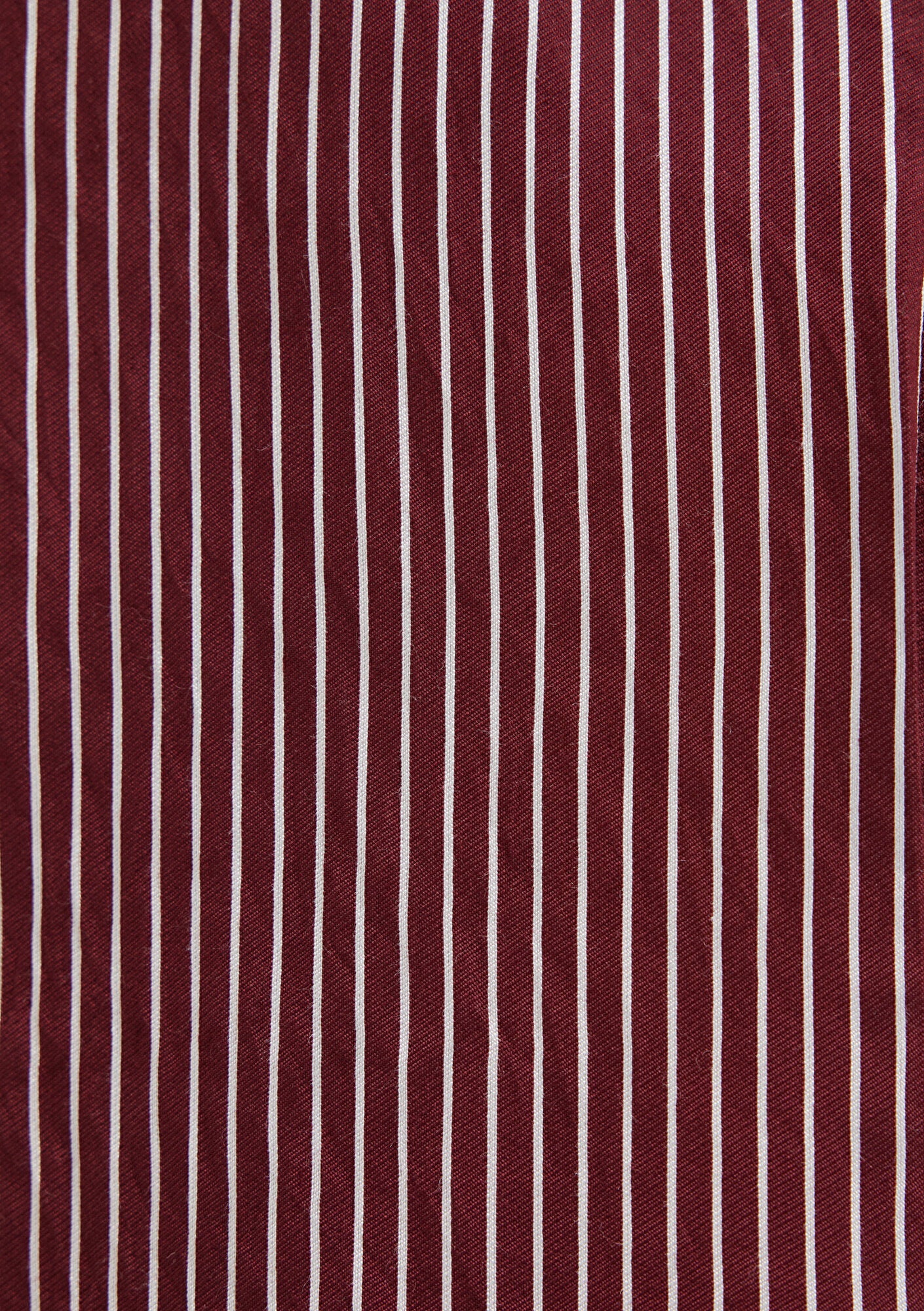 Striped Burgundy Blouse