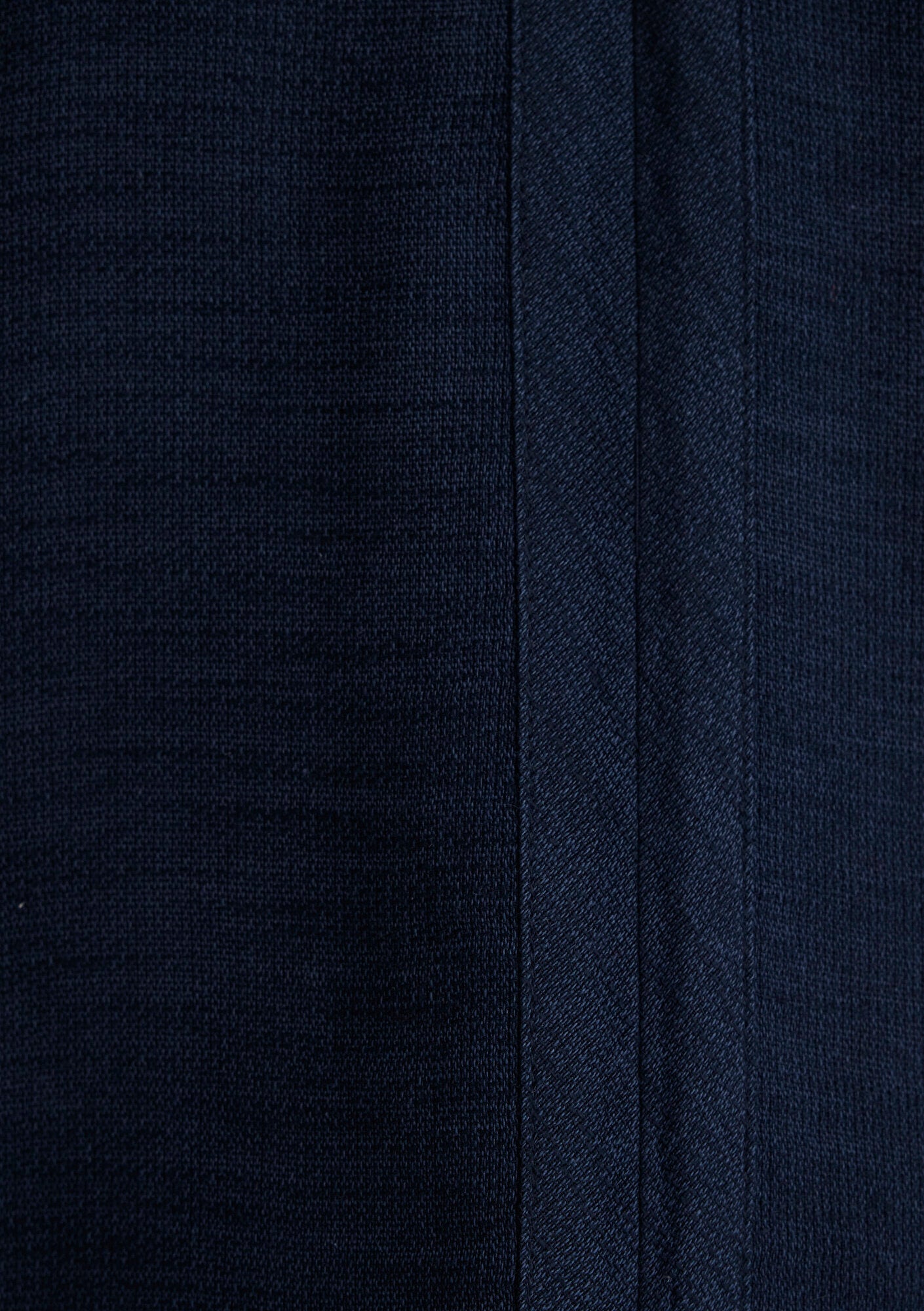 V Neck Navy Blouse