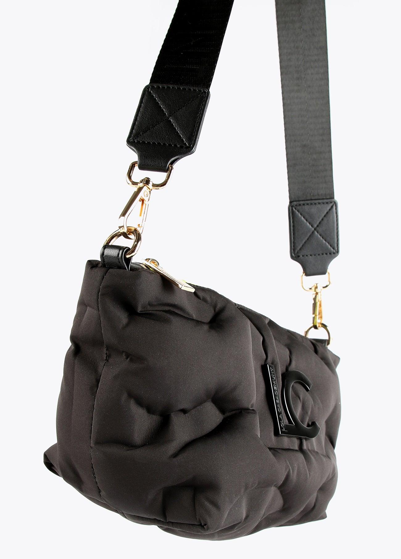 12427001-Logo crossbody bag-Black