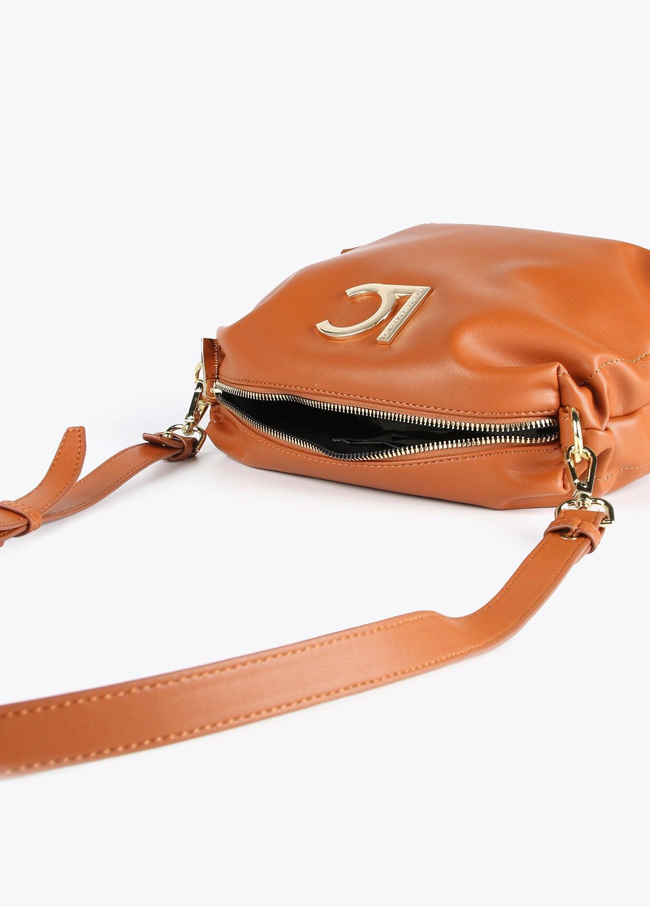 12427012-Adjustable side crossbody bag-Brown