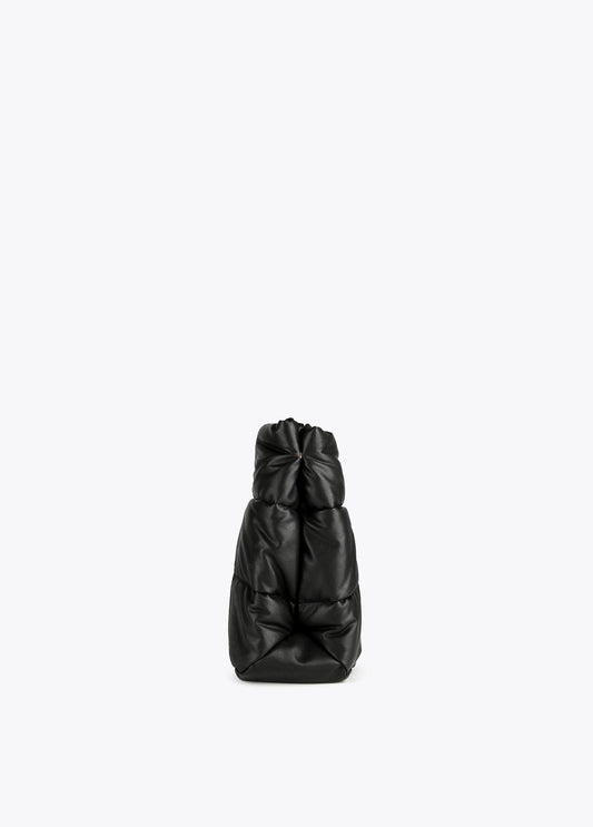 12428015-Quilted tote bag-Black