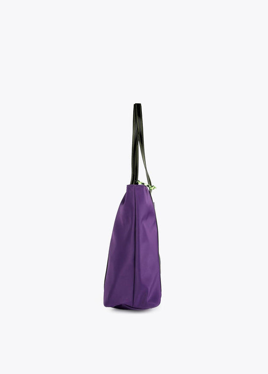 12428016-Neon logo tote bag-Lilac