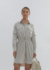 12465009-Satin dress-Ivory