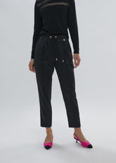 12467030-Basic satin joggers-Black