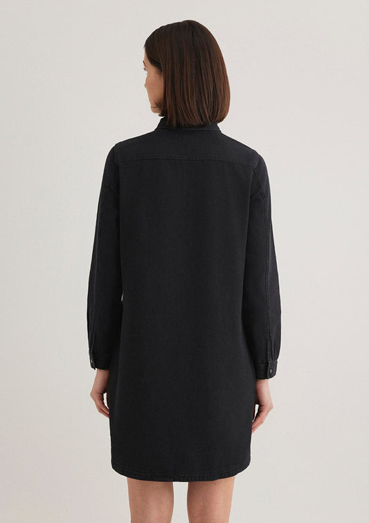 Liz Smoke Denim Jean Dress