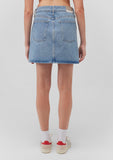 Bailey Shaded Blue Denim Jean Skirt