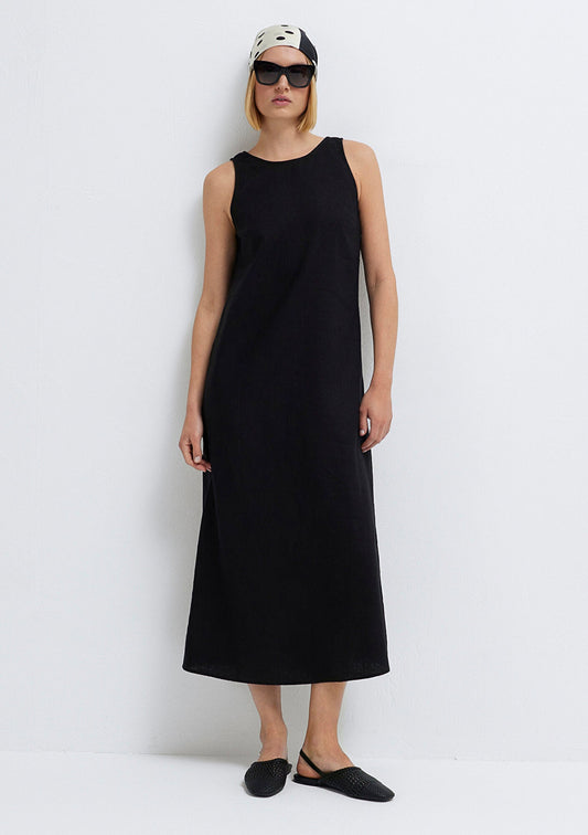 Black Midi Dress