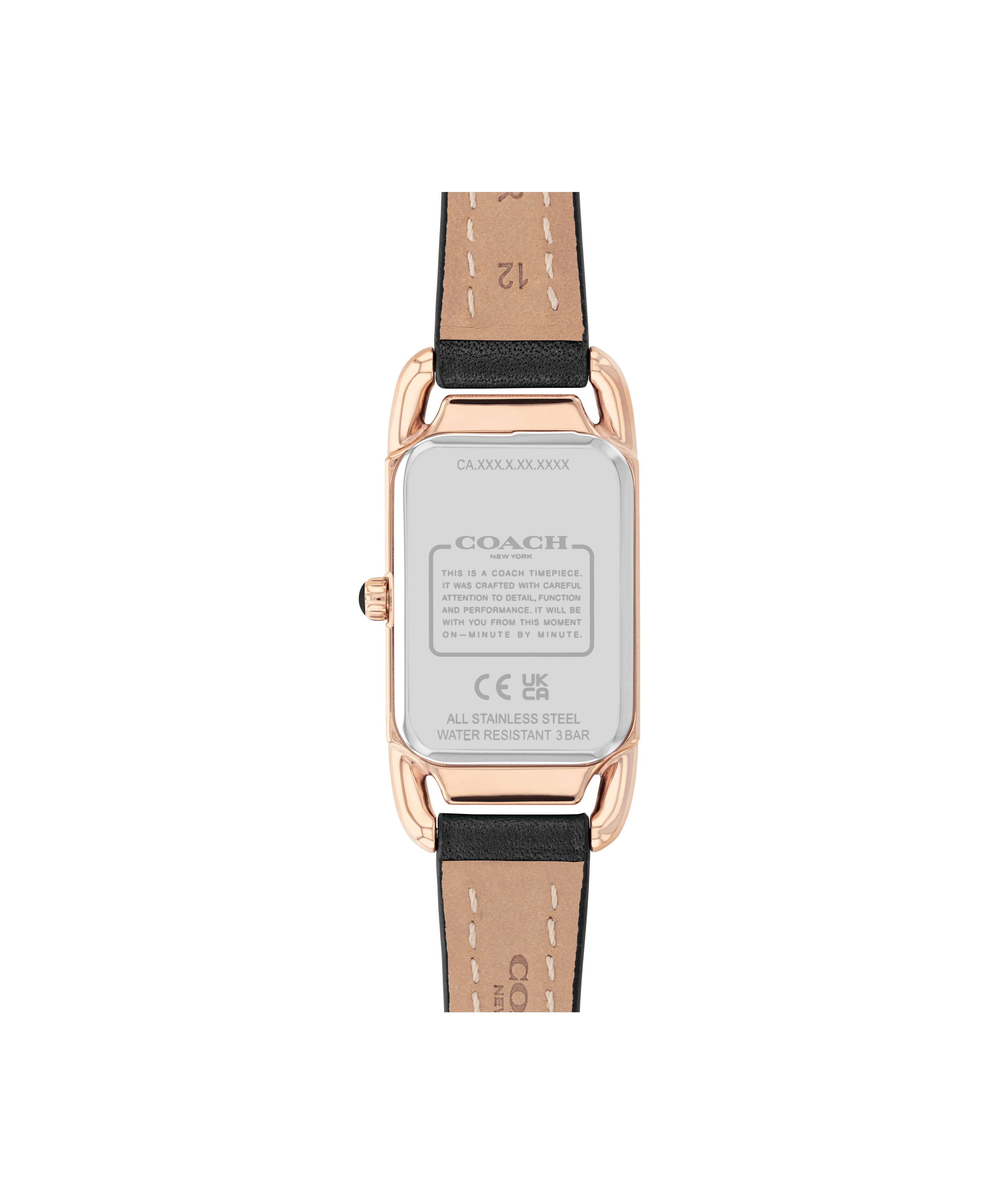 Cadie Watch, 20Mm X 32.5Mm - COACH Saudi Arabia Official Site
