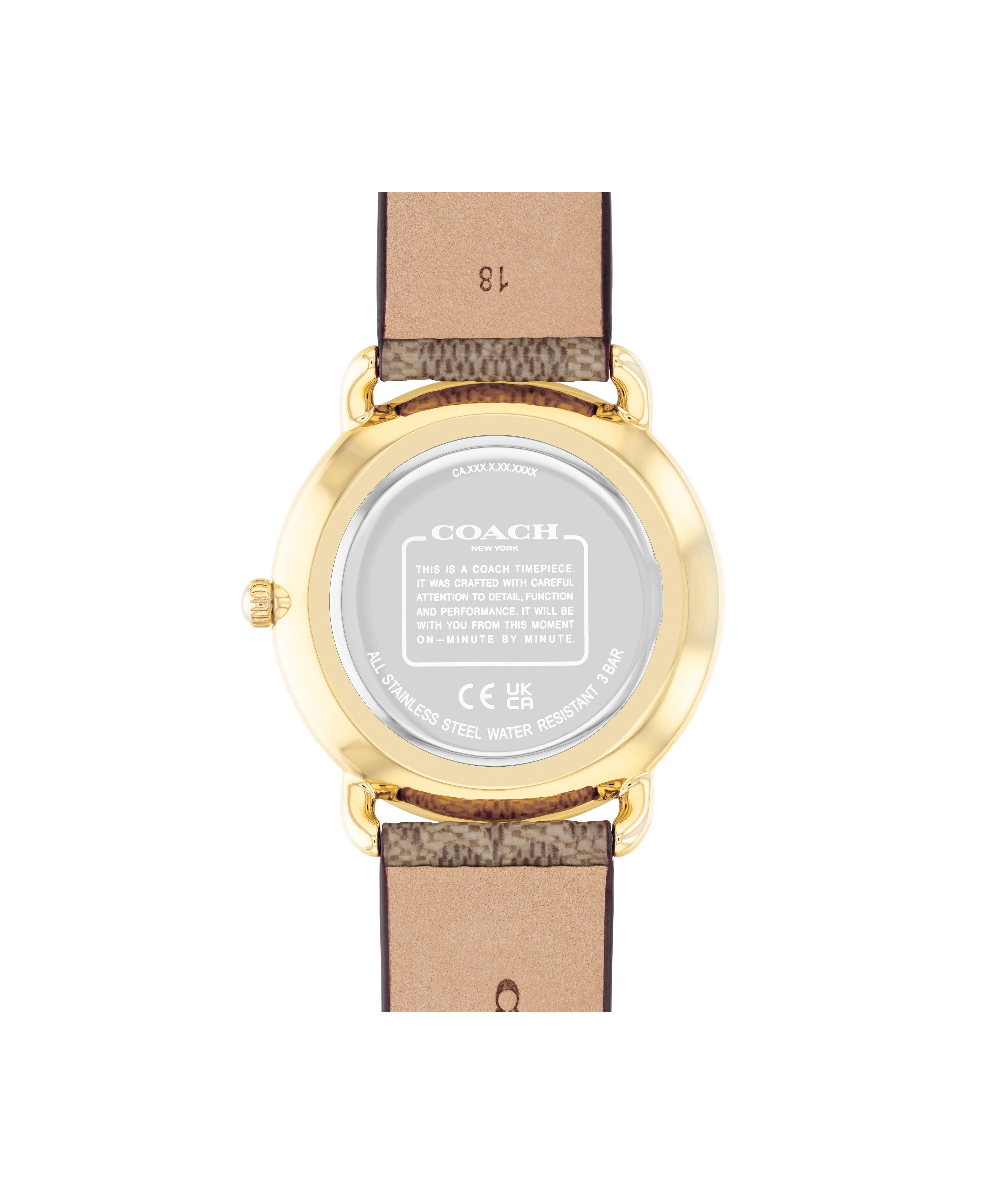 Elliot Watch, 36Mm - COACH Saudi Arabia Official Site