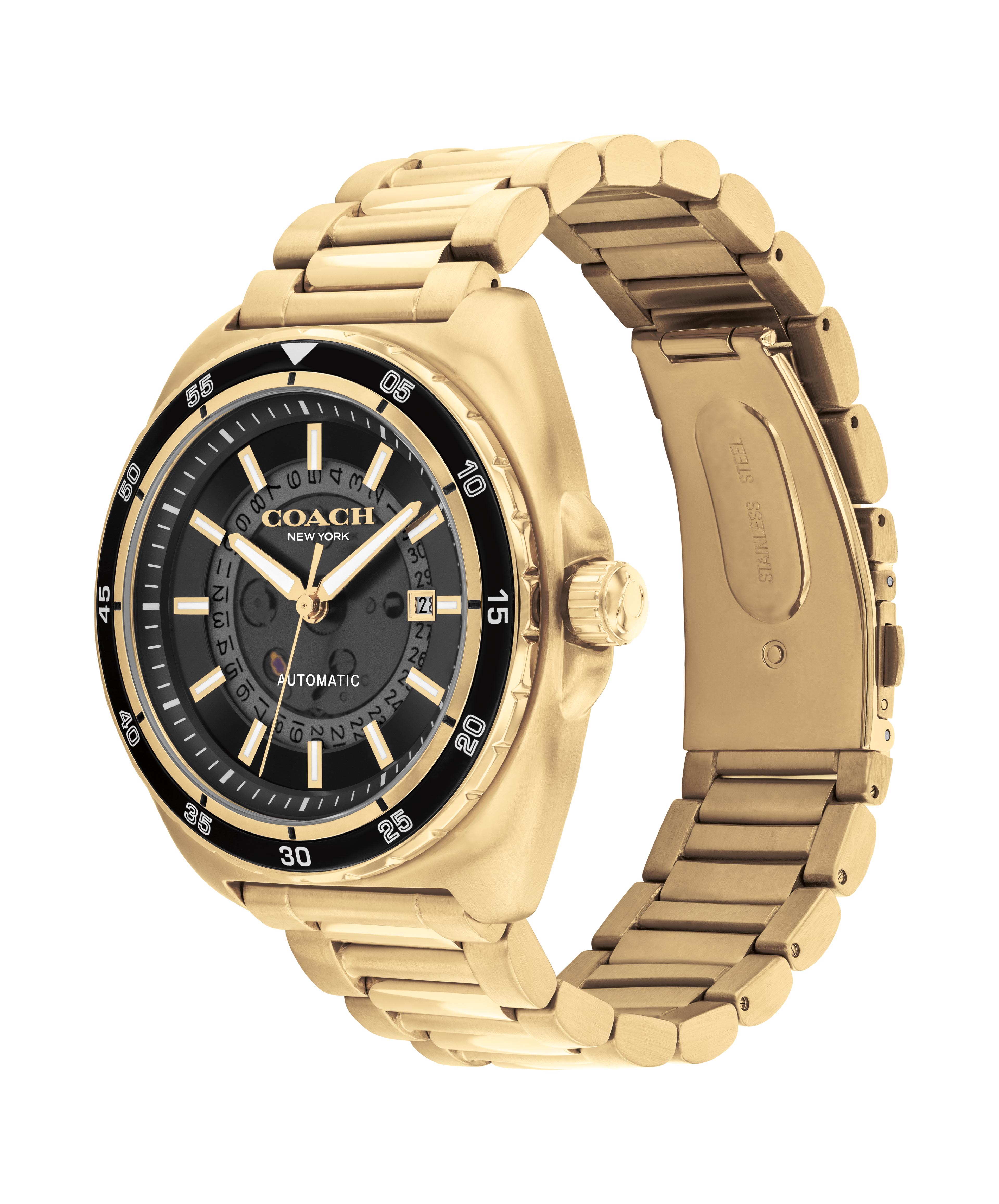 14602712-Charter Automatic Watch, 44mm-Black