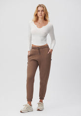 Brown Sweatpants