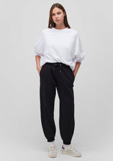 Black Basic Sweatpants