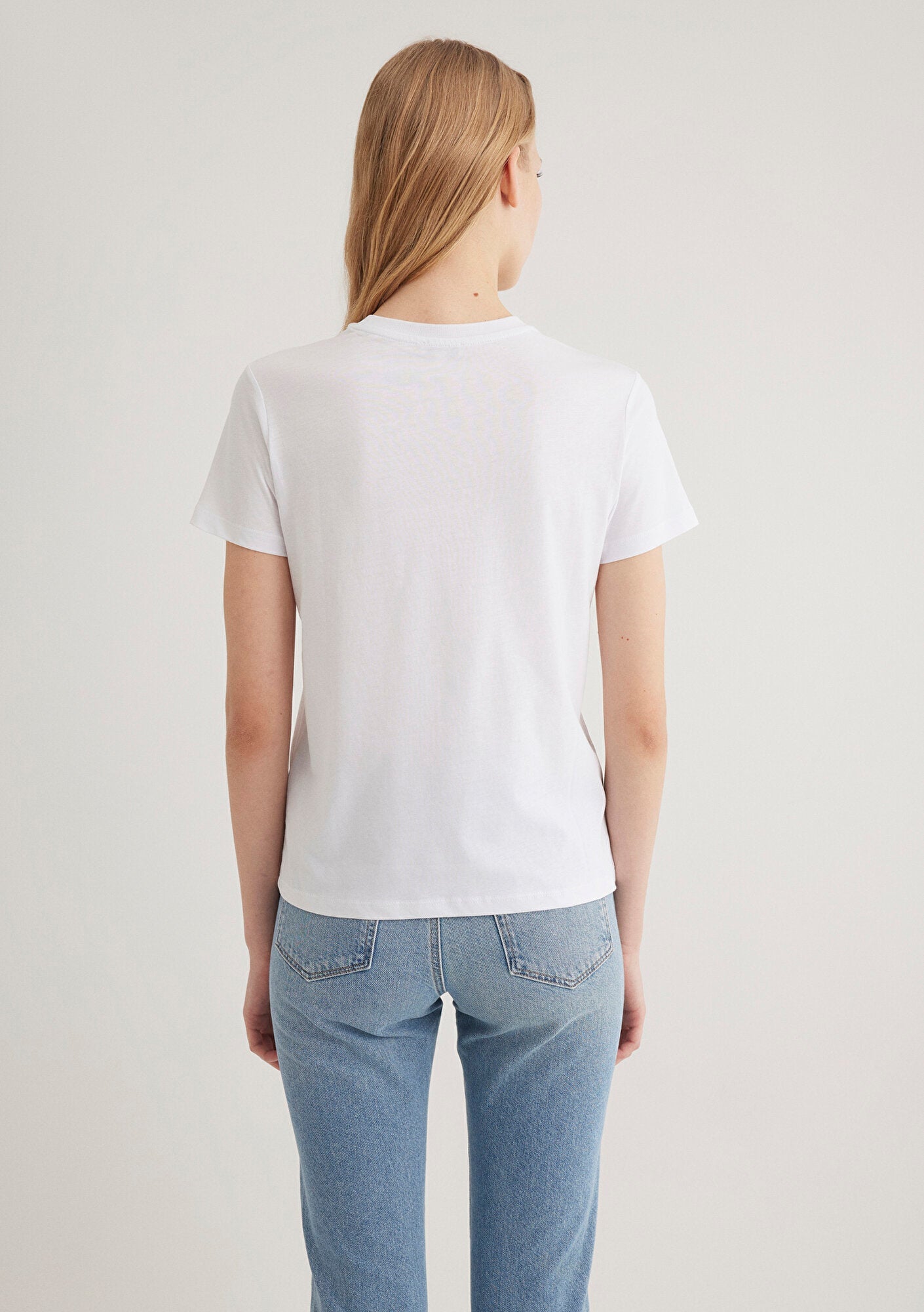 Miav Printed White T-Shirt