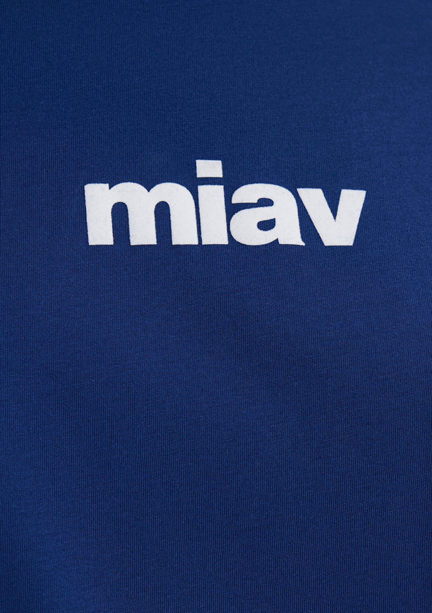 Miav Printed Navy T-Shirt