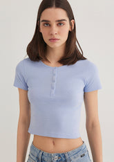 Blue Basic T-Shirt