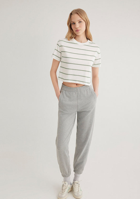 Green Crew Neck T-Shirt