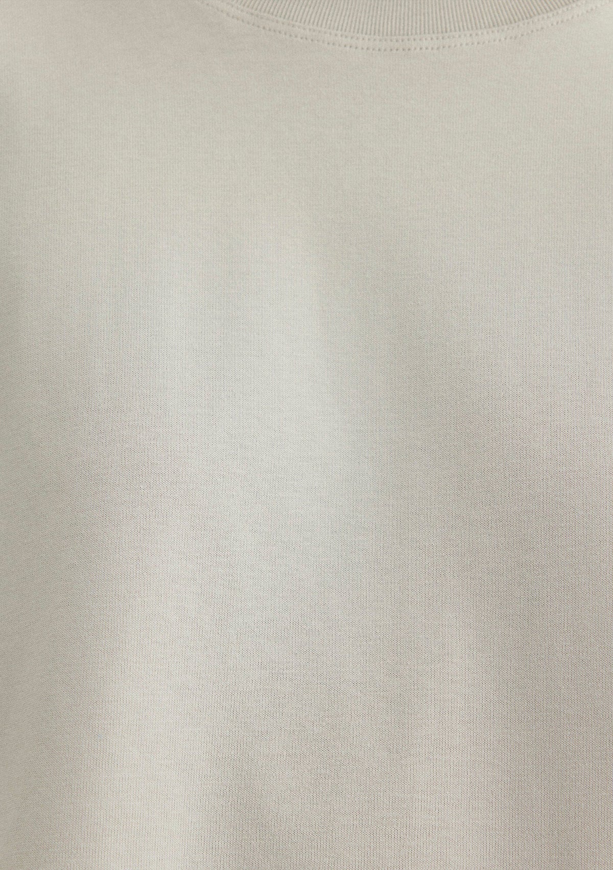 Grey Crop T-Shirt