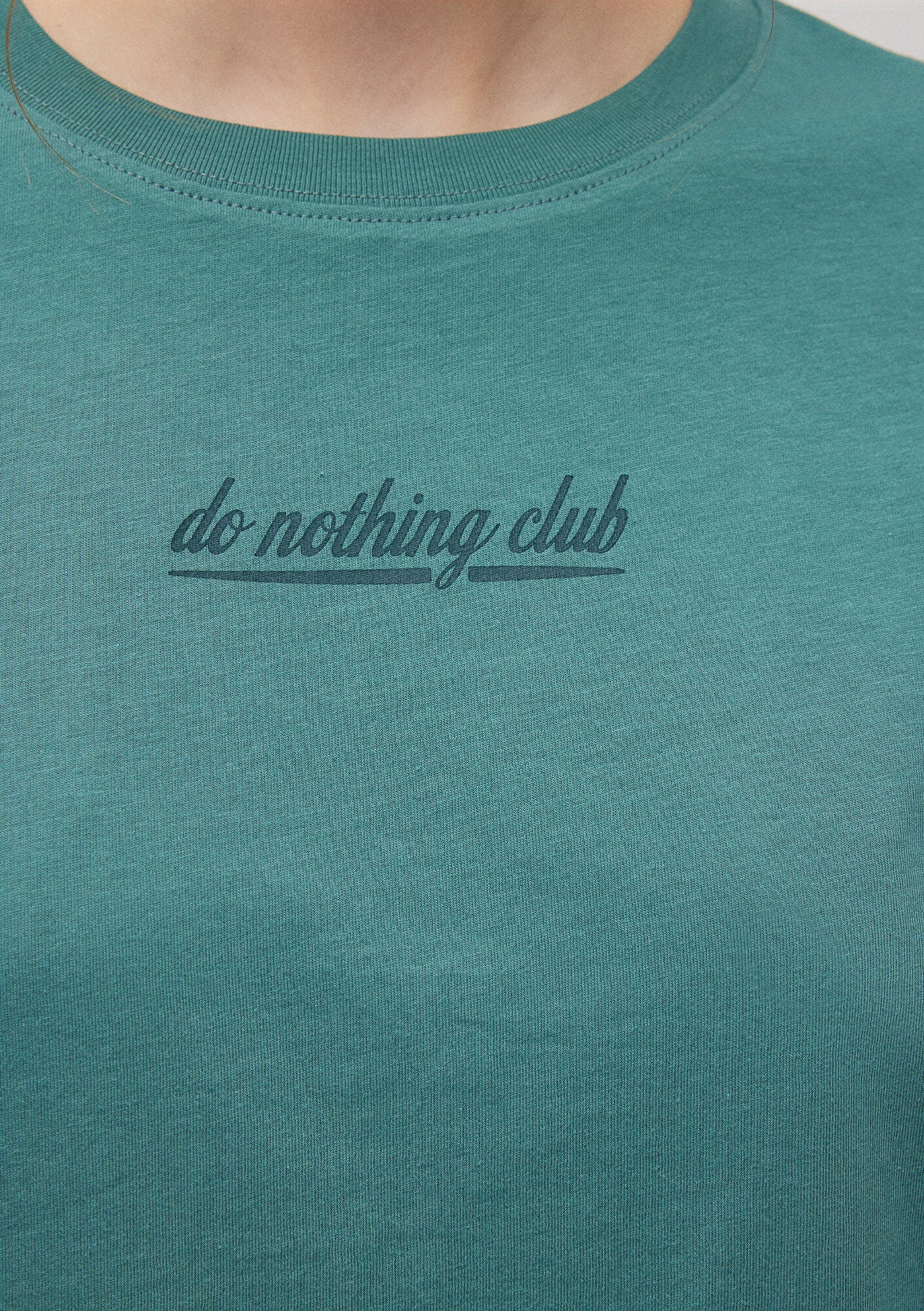 Back Printed Green T-Shirt