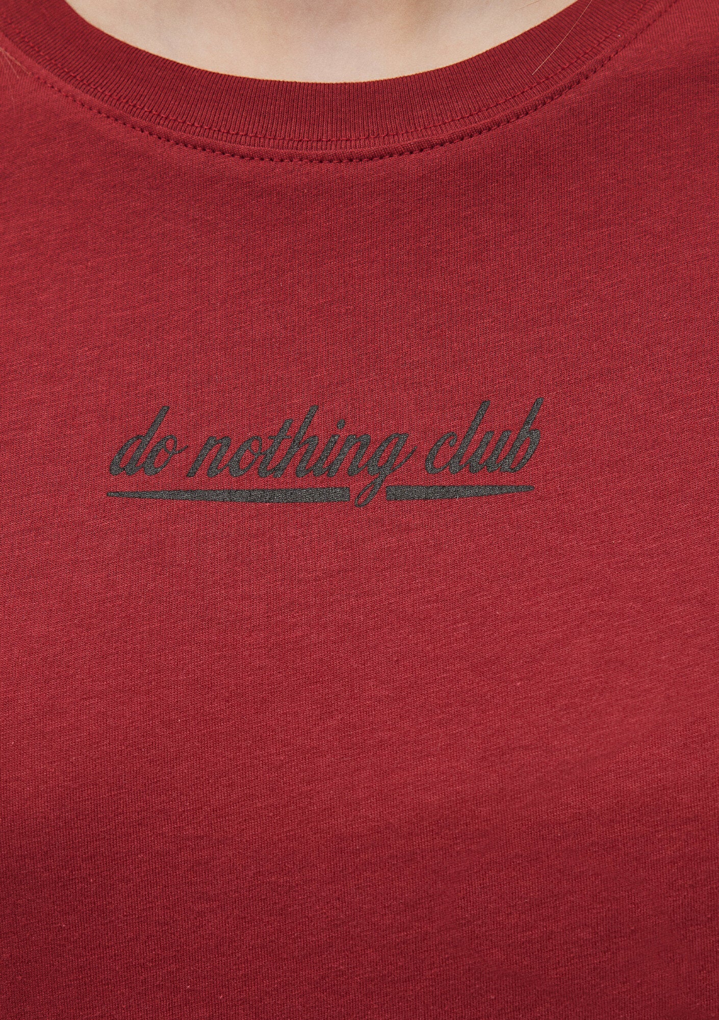 Back Printed Red T-Shirt