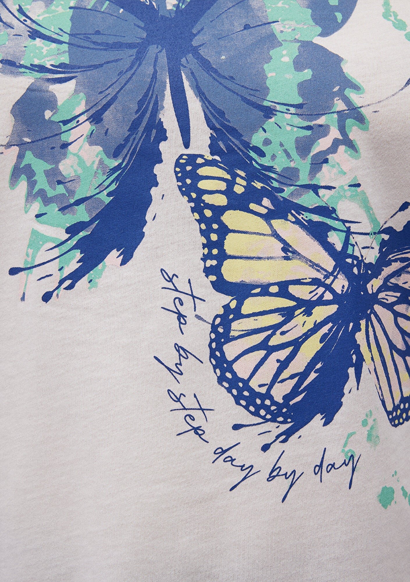 Printed White T-Shirt