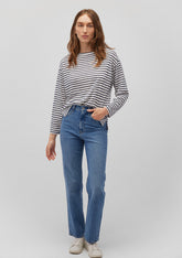 Navy Striped T-Shirt