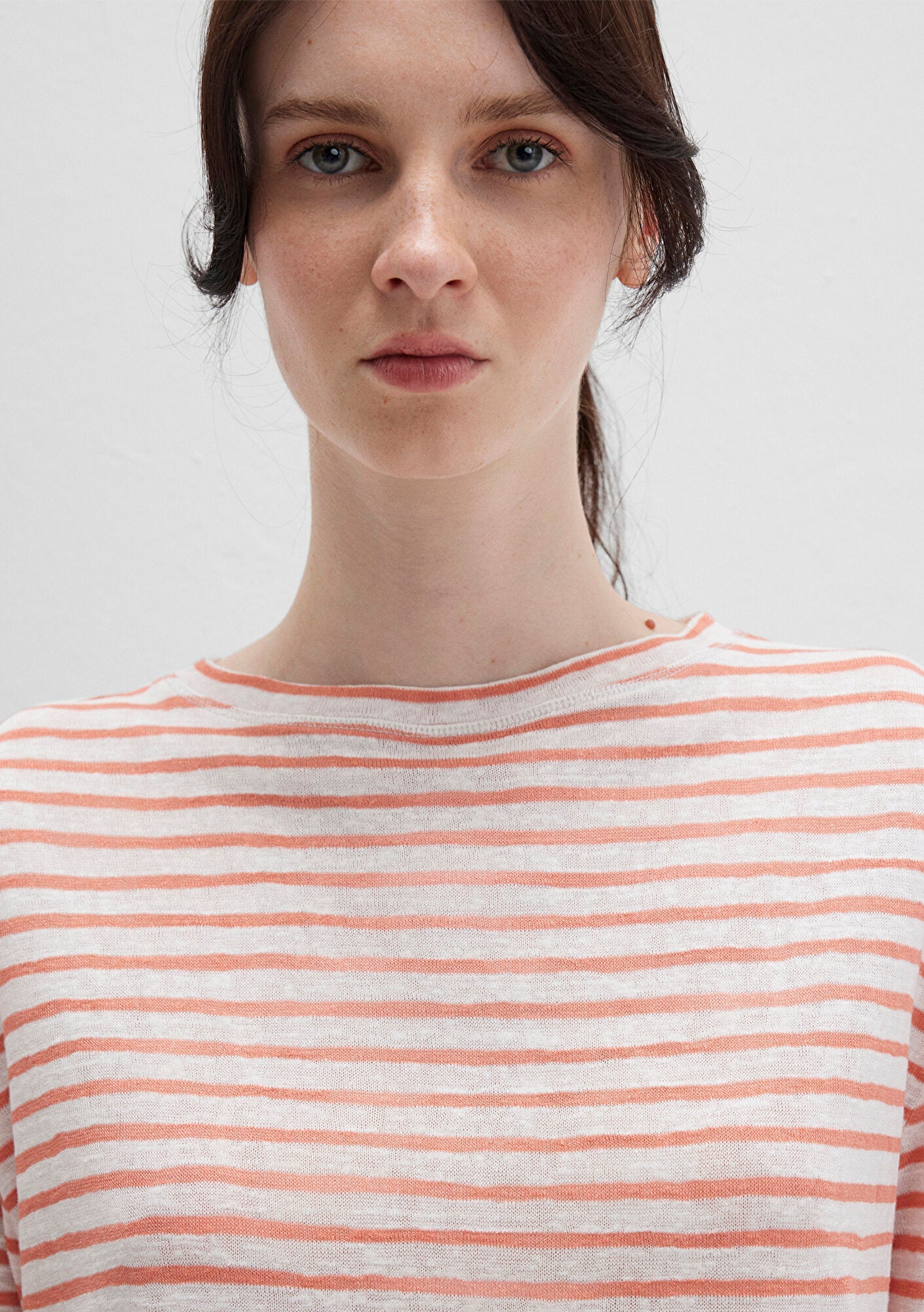 Orange Striped T-Shirt