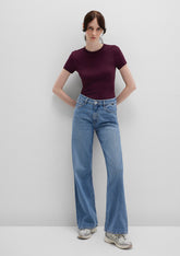 Burgundy Basic T-Shirt