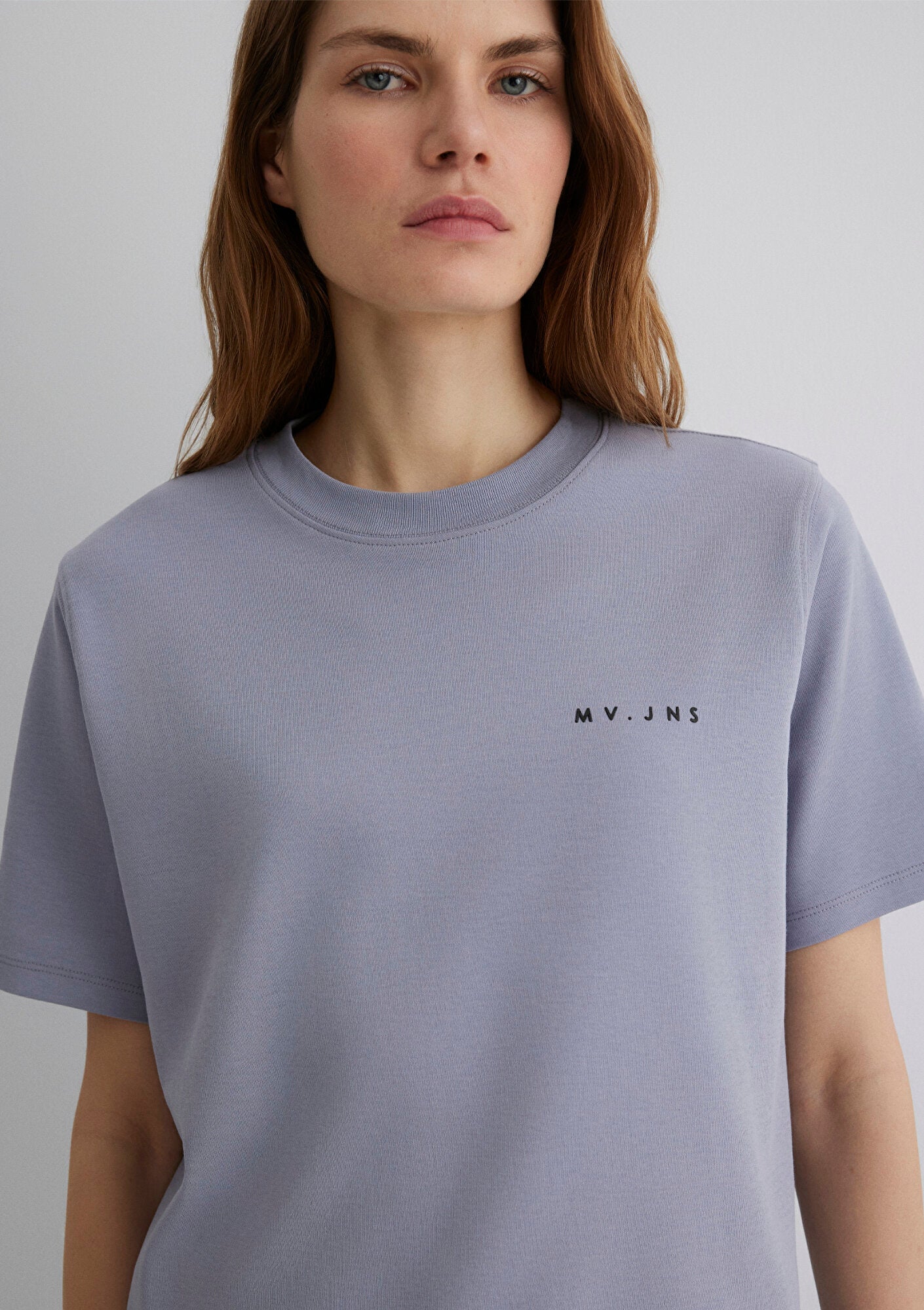 MV Printed Purple T-Shirt
