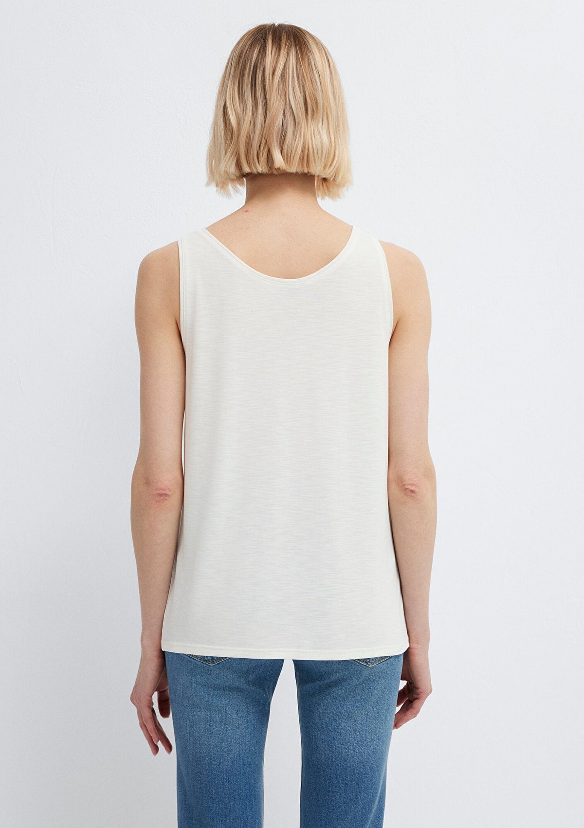 Ecru Tank Top