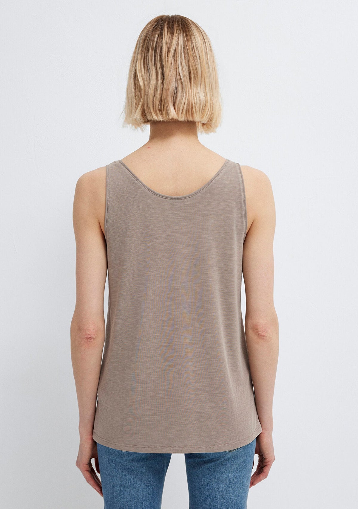 Brown Tank Top