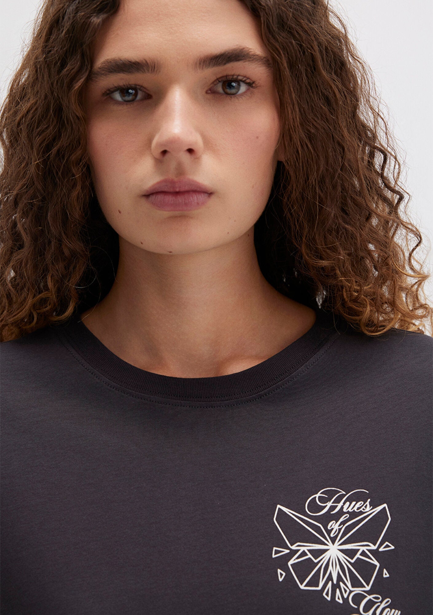 Bicycle Printed Anthracite T-Thirt