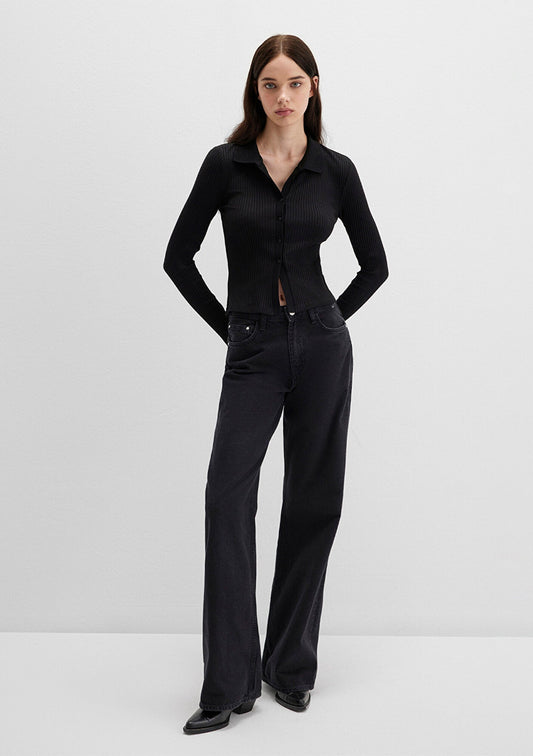 Black Polo T-Shirt
