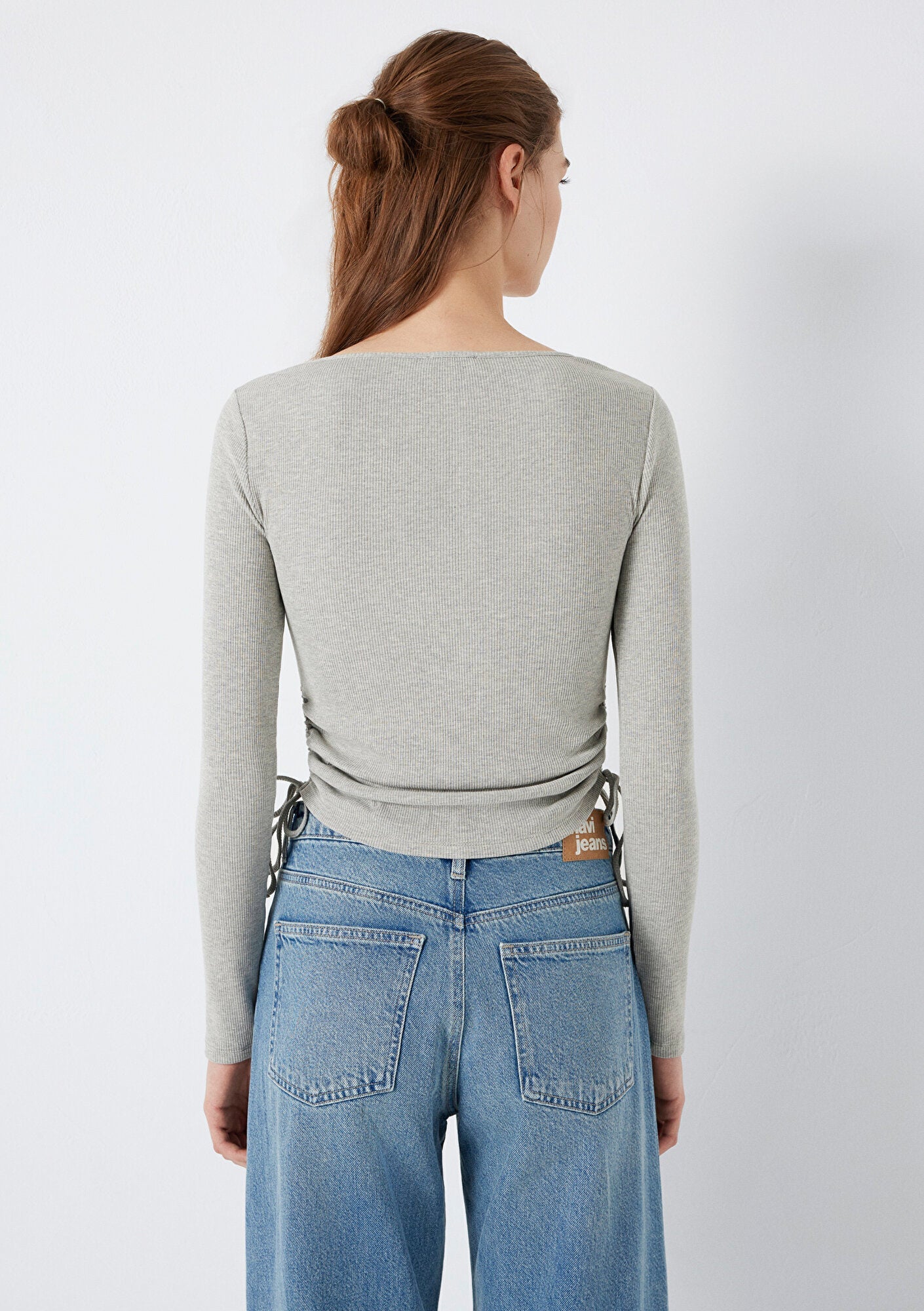Long Sleeve Grey T-Shirt