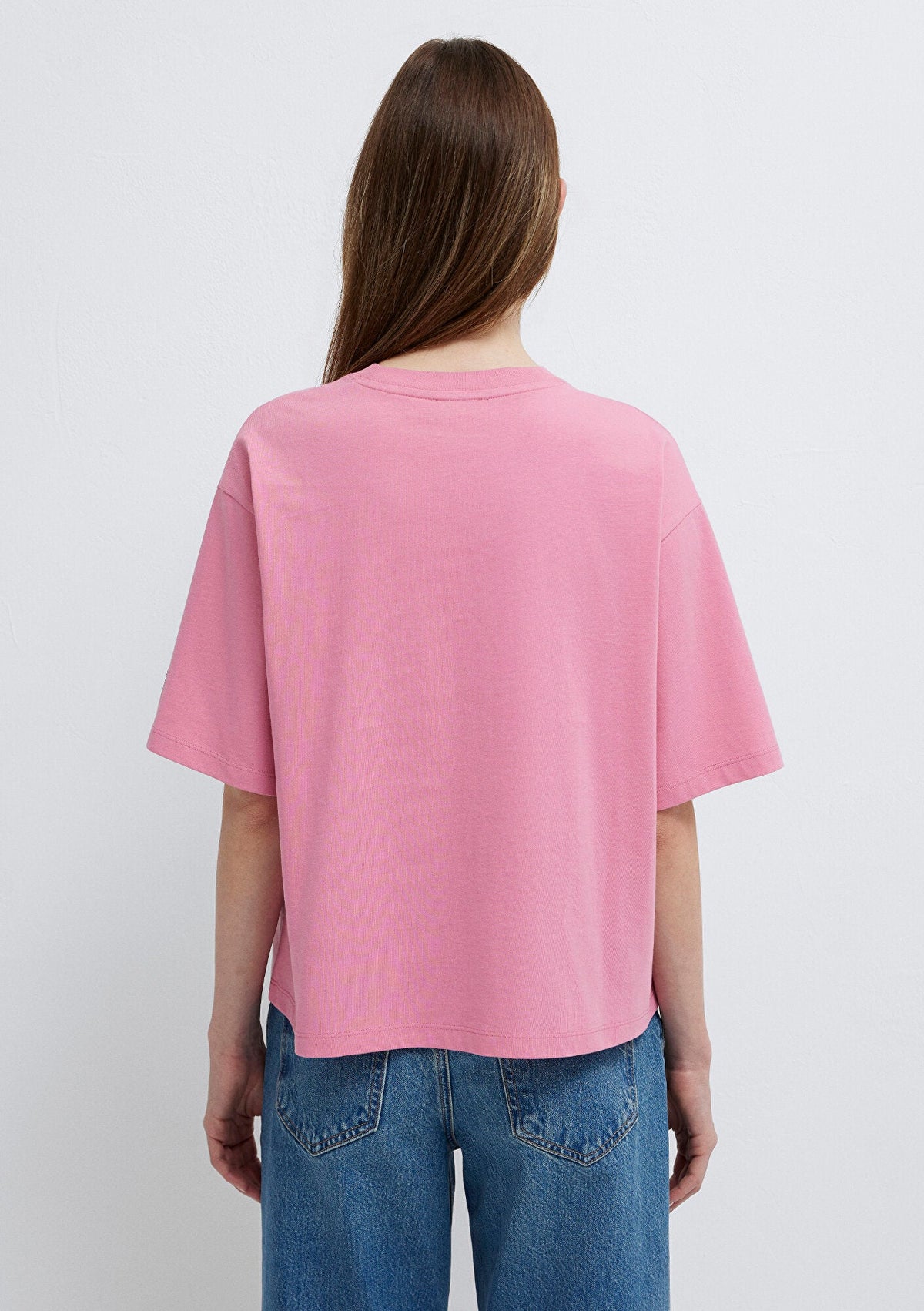 Printed Pink T-Shirt