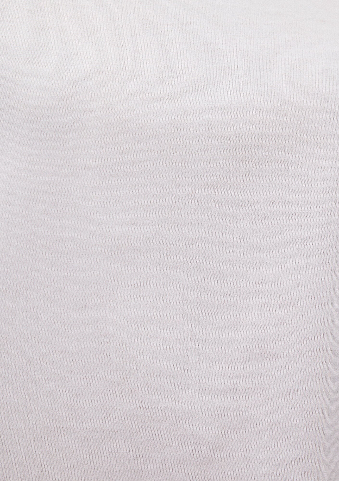 Crop White Basic T-Shirt