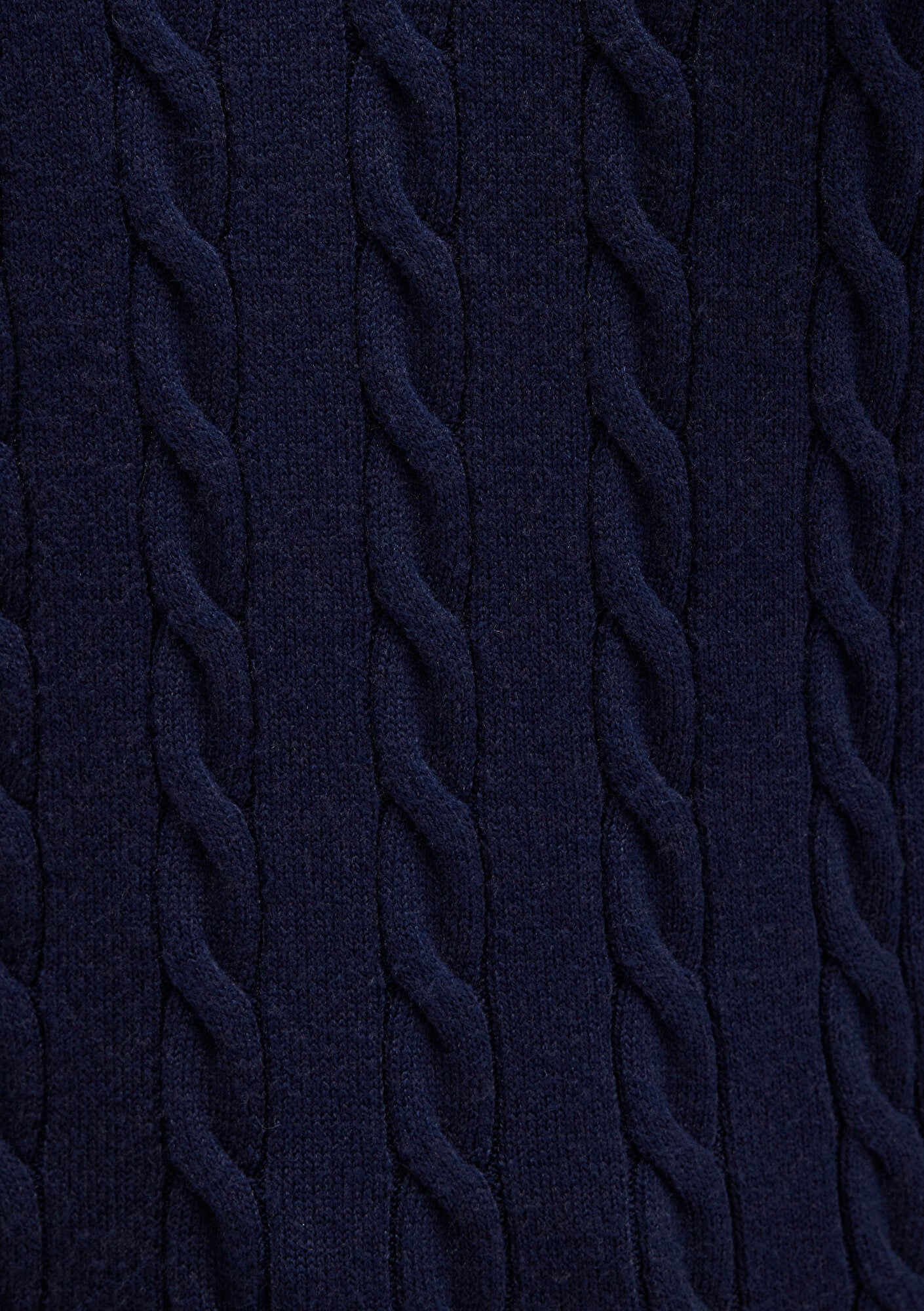 V Neck Navy Sweater