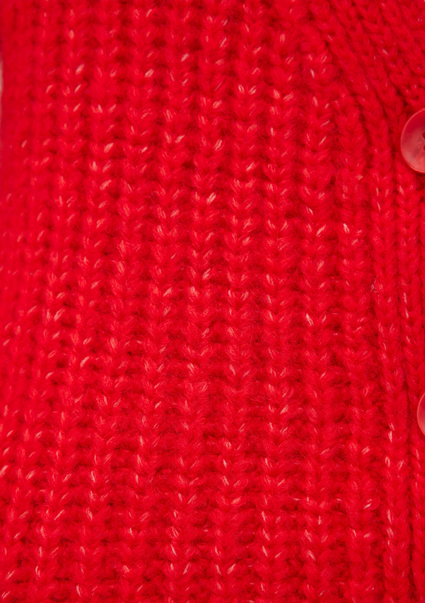 Buttoned Red Hırka