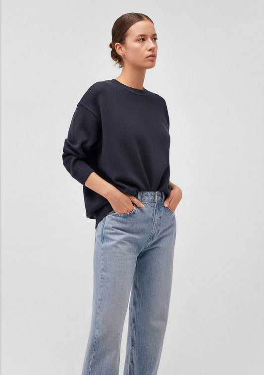 Navy Crewneck Sweater