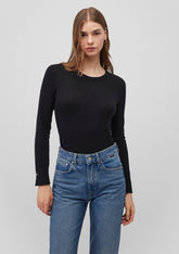 Black Crewneck Sweater