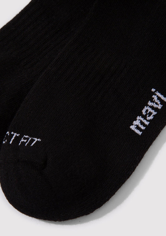 Black Socket Socks