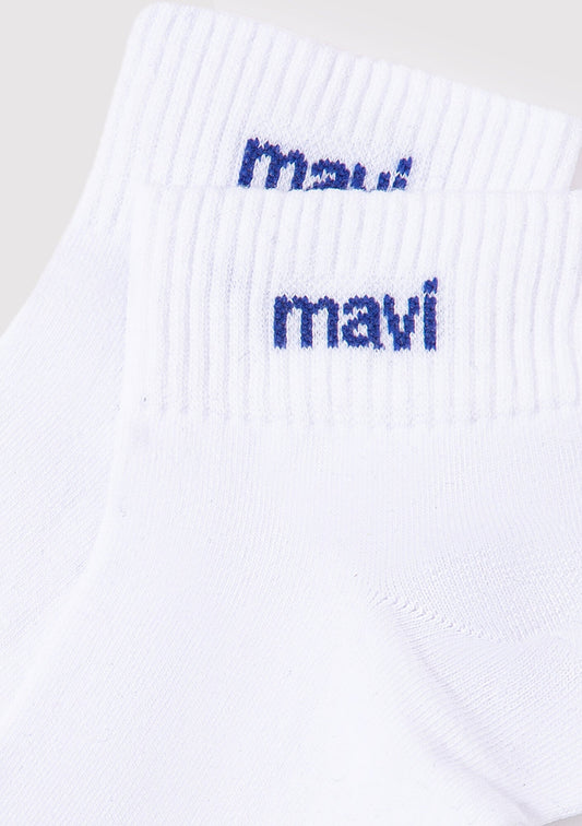 White Socket Socks