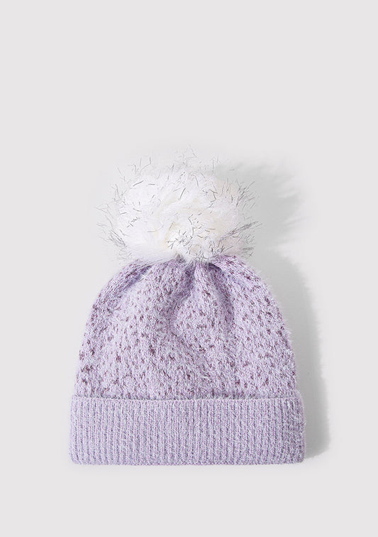 Purple Beanie