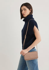 Beige Crossbody Bag