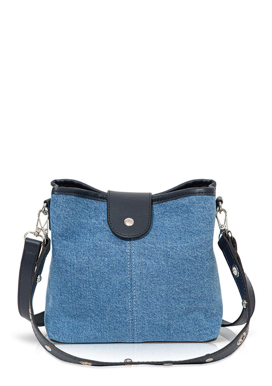 Blue Messenger Bag