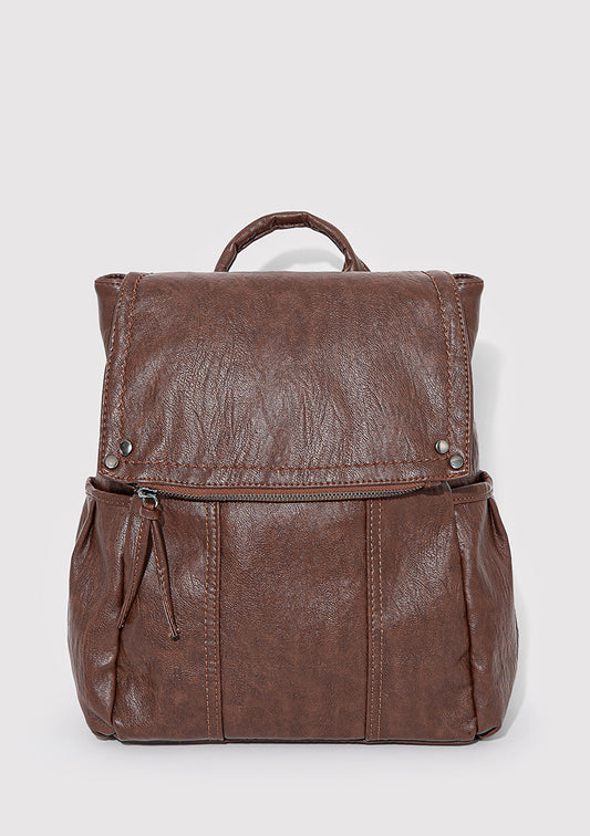 Brown Backpack